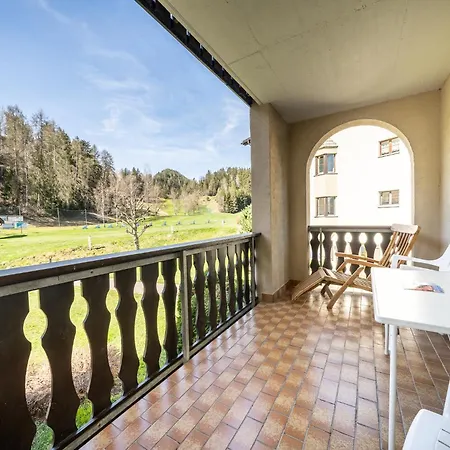 Appartamento 7202 Zweckmaessig Eingerichteten Mit Gedecktem Balkon