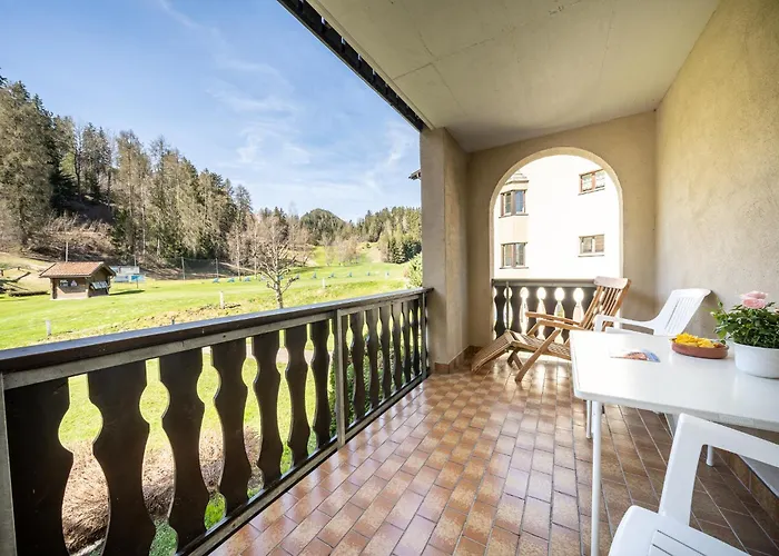 Apartman 7202 Zweckmaessig Eingerichteten Mit Gedecktem Balkon