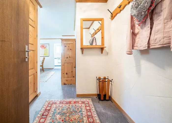 7202 Zweckmaessig Eingerichteten Mit Gedecktem Balkon Apartman Vulpera